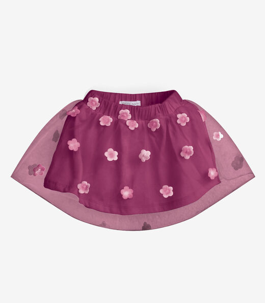 Conjunto Feminino Body Com Saia Trick Nick Branco