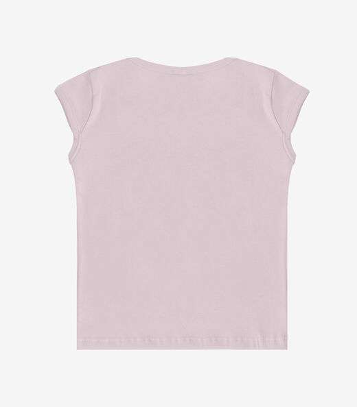 Blusa Feminina Infantil Infinita Cor Rosa