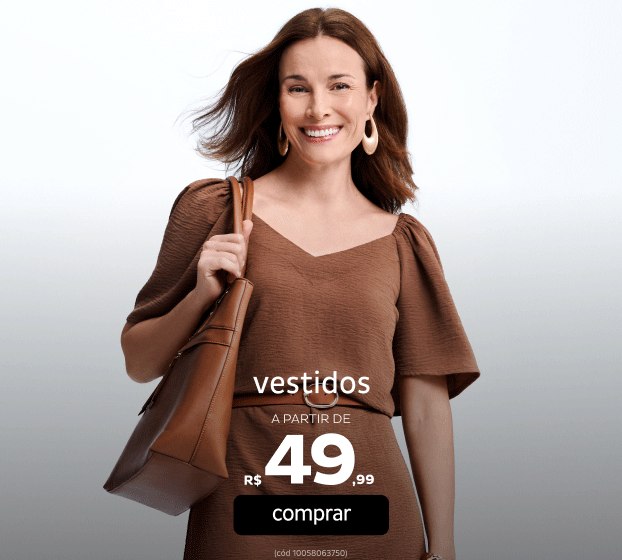 Vestidos a partir de R$49,99