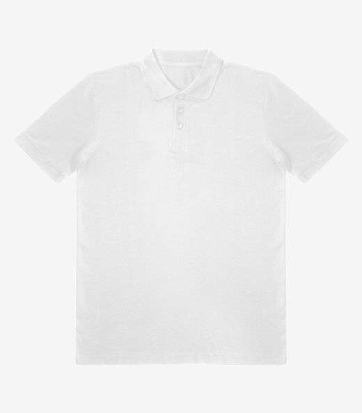Image_Polo Masculina Piquet Básica Select Branco