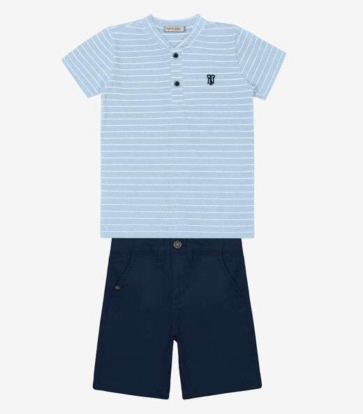 Image_Conjunto Infantil Camiseta Com Bermuda Trick Nick Azul