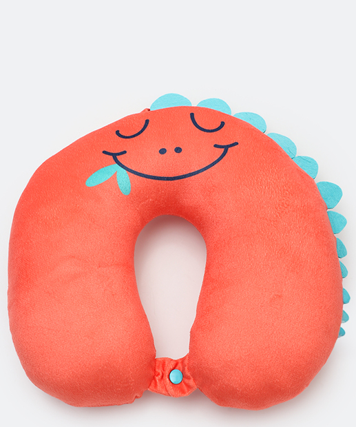 Image_Almofada Pescoço Plush Dinossauro Marisa Laranja