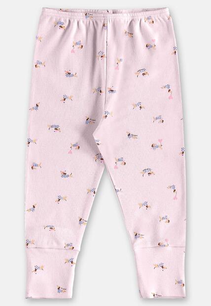 Conjunto em Suedine Bebê Menina Up Baby