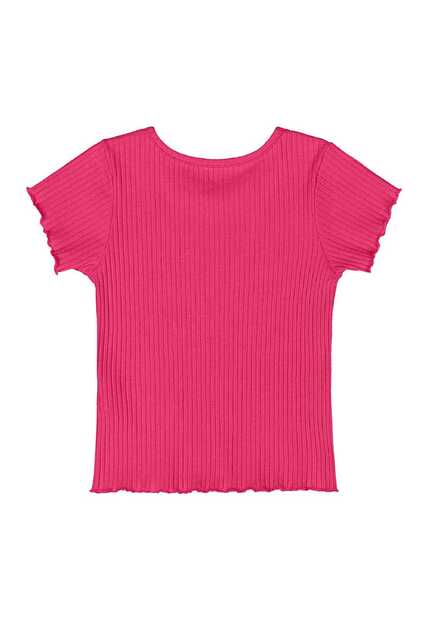 Blusa em Ribana Canelada Menina Quimby