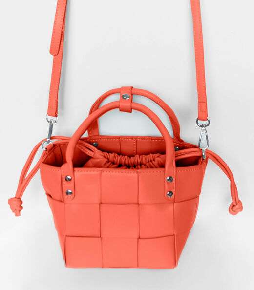 Bolsa Feminina Saco 2 em 1 Bela Gaia Laranja