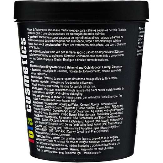 Máscara Lola Super Hidratante Morte Súbita 450g