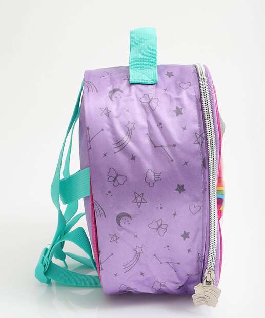 Lancheira Infantil Unicórnio Clio Style Lilás