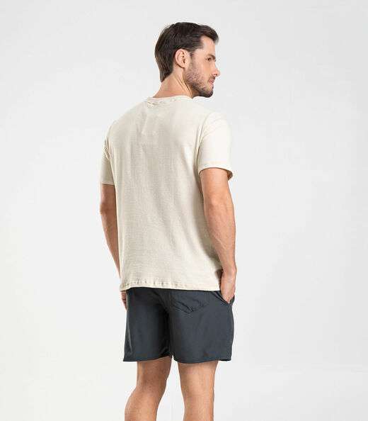 Bermuda Masculina Lisa De Microfibra Long Bong Cinza