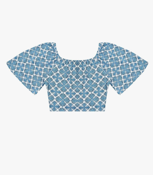 Blusa Feminina Viscotorcion Estampada Rovitex Bege