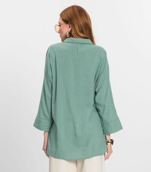 Camisa Feminina Manga Longa Endless Verde