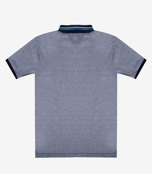 Camisa Polo Masculina Manga Curta Select Cinza