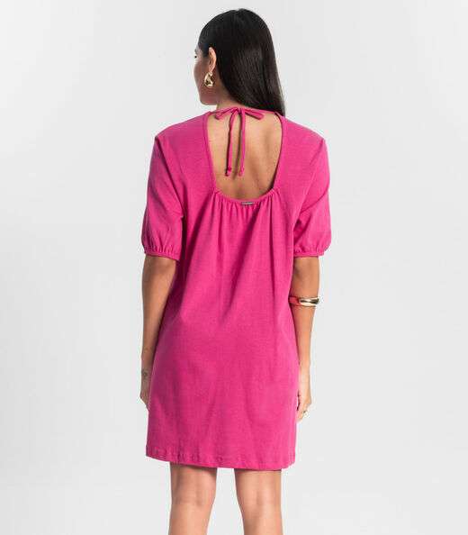 Vestido Feminino Curto Rovitex Rosa