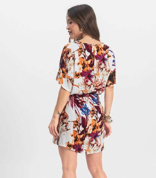 Vestido Adulto Feminino Infinita Cor Rosa