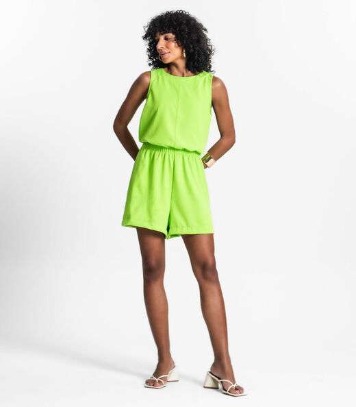 Macaquinho Feminino Endless Verde