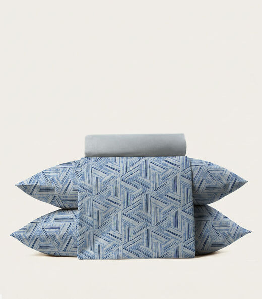 Image_Jogo De Cama 4 Peças Supercal Casal Corttex Azul