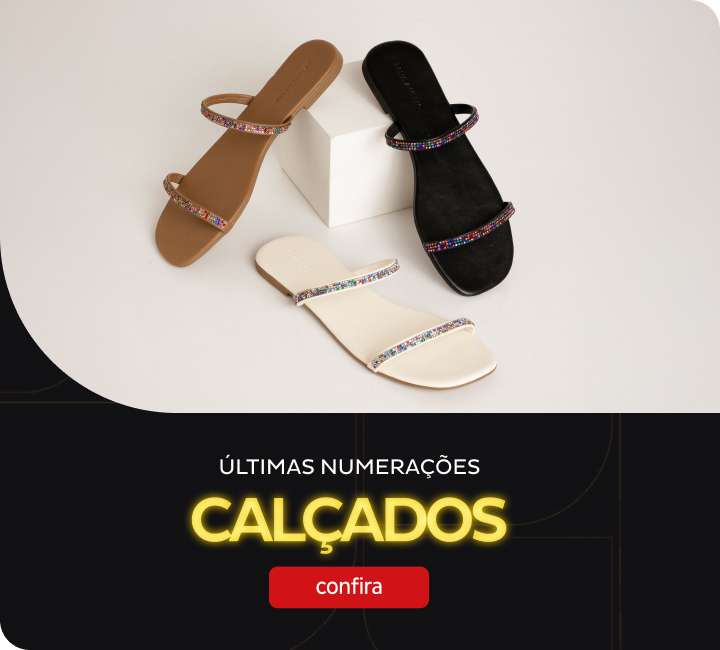 Últimas Numerações - Calçados