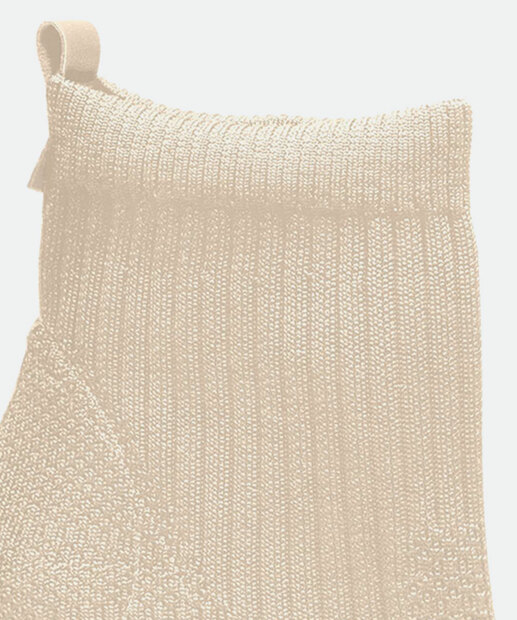Bota Feminina Cano Curto Knit Salto Fino Dakota 
