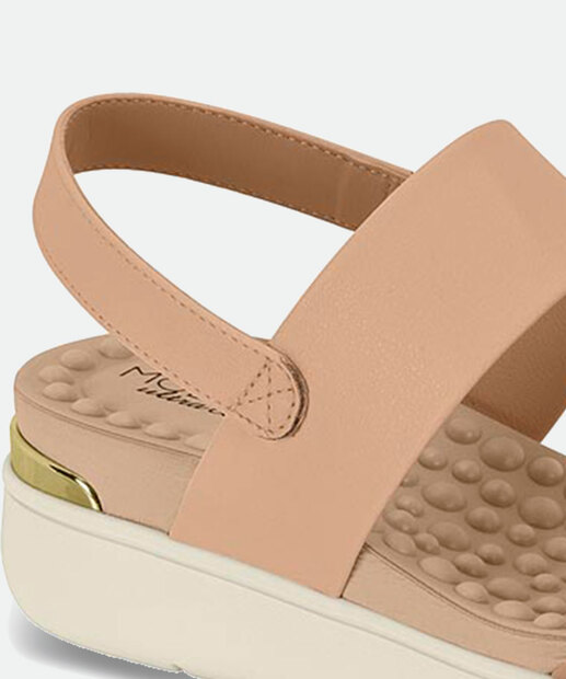 Sandália Feminina Flatform Tiras Modare 