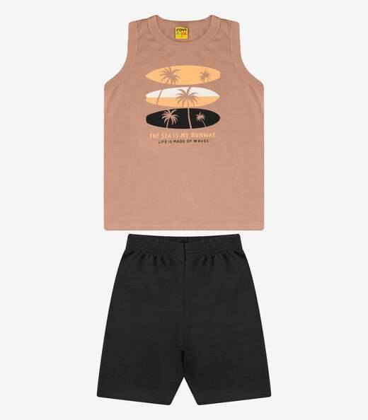 Image_Conjunto Machão com Bermuda Masculino Rovi Kids Marrom
