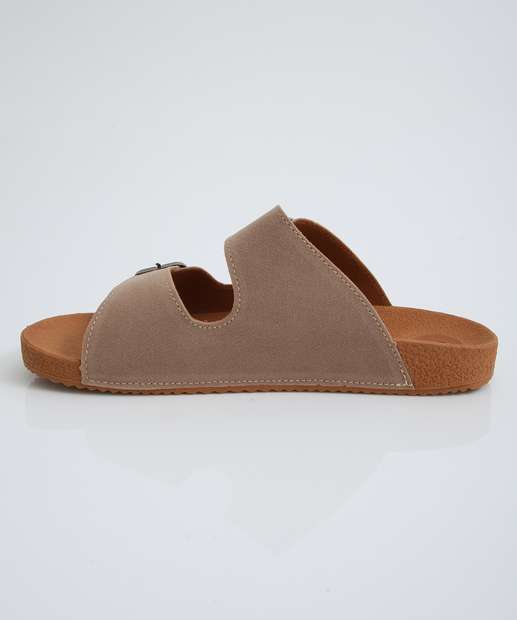 Rasteirinha Feminina Birken Fivelas Marisa