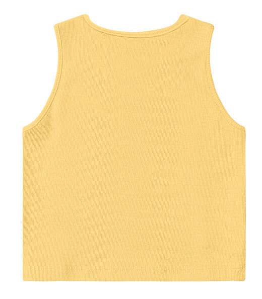 Blusa Regata Infantil Feminina Rovitex Kids Amarelo
