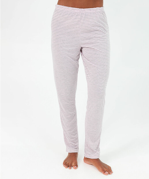 Pijama Feminino Manga Longa Estampado Made of Love Marisa