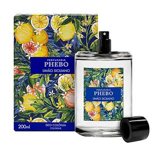 Image_Kit com 2 Unidades de Colônia Phebo Limão Siciliano 200ml