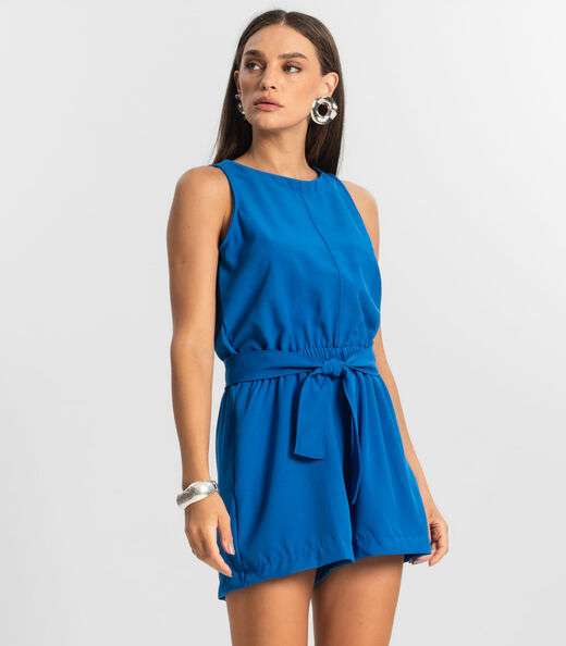 Macaquinho Feminino Endless Azul