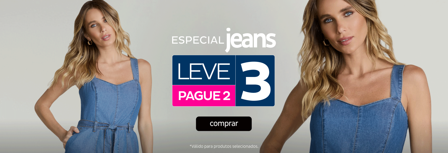 Leve 3 Pague 2 - Jeans