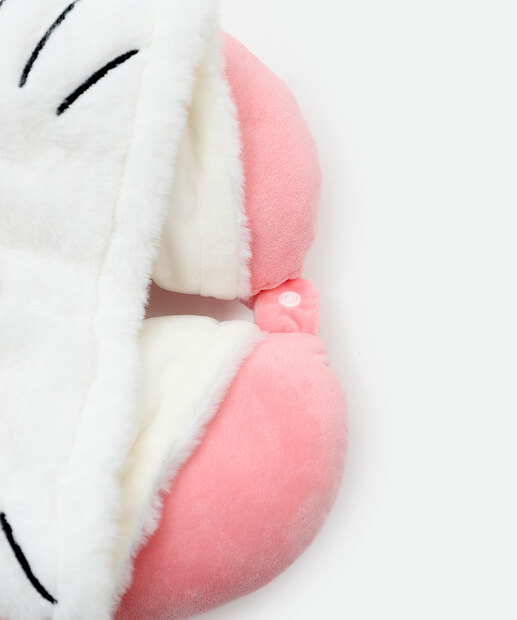 Almofada Pescoço Toca Hello Kitty Rosa