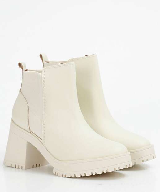 Bota Feminina Chelsea Salto Grosso Vizzano 
