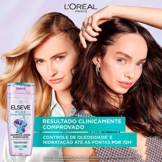 Loreal Shampoo Elseve Hialuronico Pure 200ml