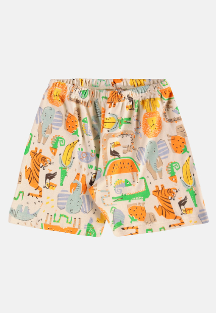Pijama Infantil Camiseta e Bermuda Up Baby