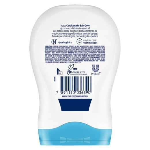 Condicionador Baby Dove Baby Hidratação Enriquecida 200ml