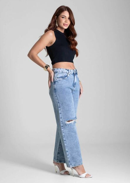 Cal?a Jeans Sawary Wide Leg Cropped - 282429