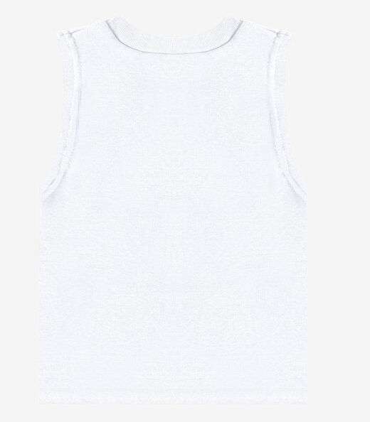 Regata Básica Infantil Lisa Soletex Branco