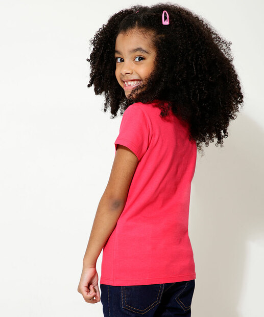 Camiseta Infantil Margarida Disney Tam 4 a 10