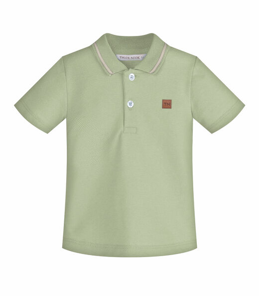Conjunto Infantil Polo Com Bermuda Trick Nick Verde