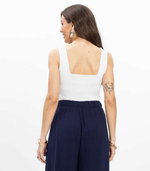 Regata Feminina Rovitex Branco