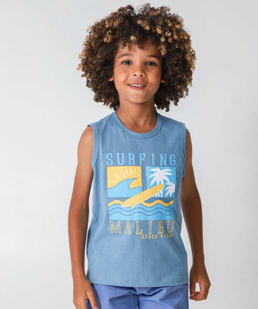 Image_Regata Infantil Estampa Surf Marisa Tam 4 a 10 Azul