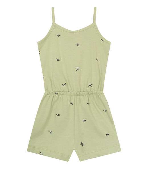 Macaquinho Infantil Estampado Infinita Cor Verde