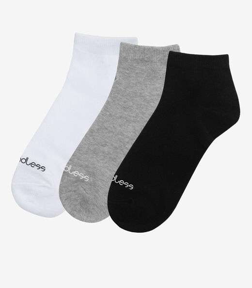 Kit 12 Pares De Meias Cano Curto Adulto Endless Sortido