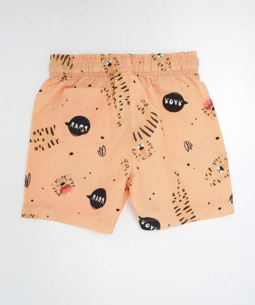 Kit Bermudas Infantil Surf Tigre MR Tam 1 a 4