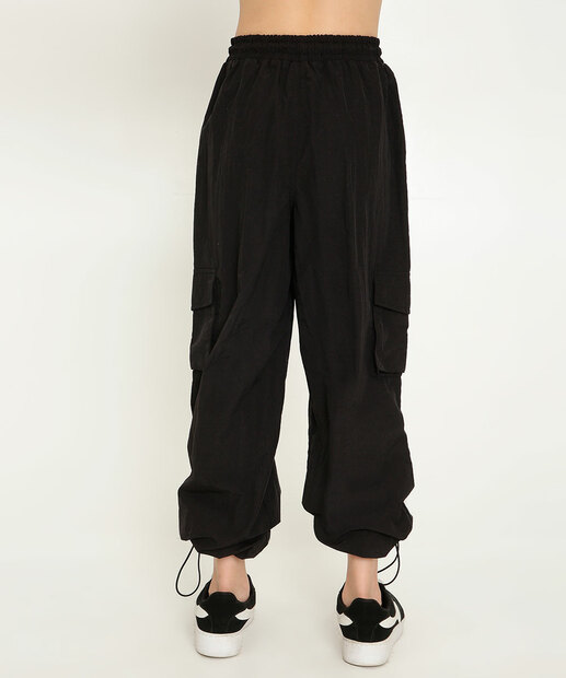 Calça Juvenil Parachute Cargo Marisa Tam 10 a 16