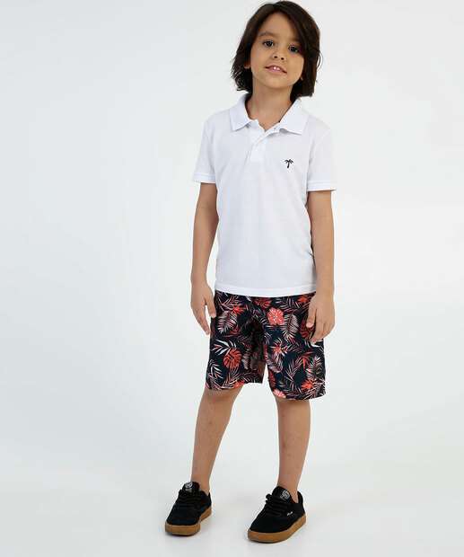 Kit 2 Bermudas Infantil Amarração MR Tam 4 a 10