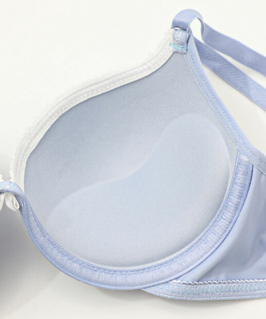 Sutiã Feminino Básico com Bojo Marisa Azul