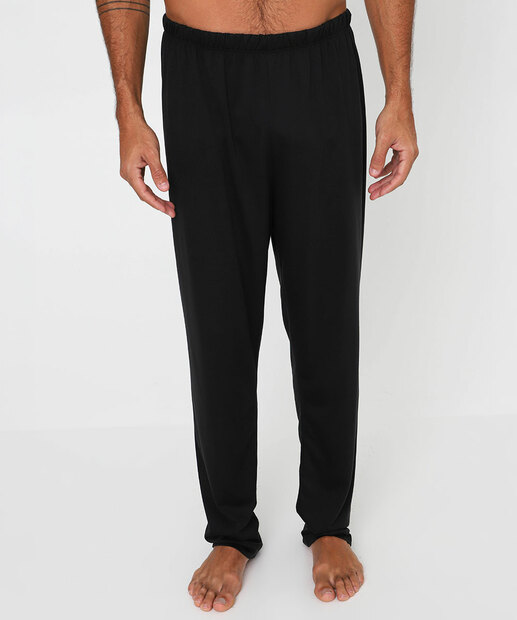 Pijama Masculino Básico Manga Curta MR Preto