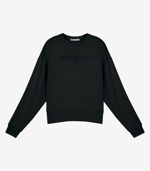 Blusão Feminino Molecotton Endless Preto