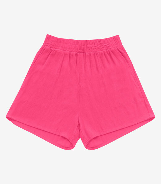Shorts Linho Strong Feminino Rovitex Rosa