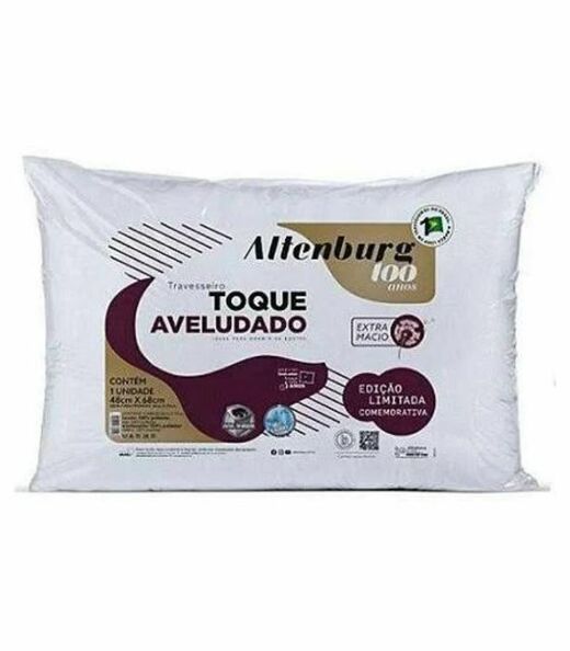 Image_Travesseiro Toque Aveludado Altenburg Branco